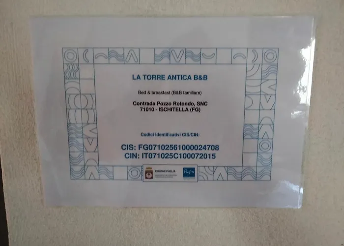 Bed & Breakfast La Torre Antica